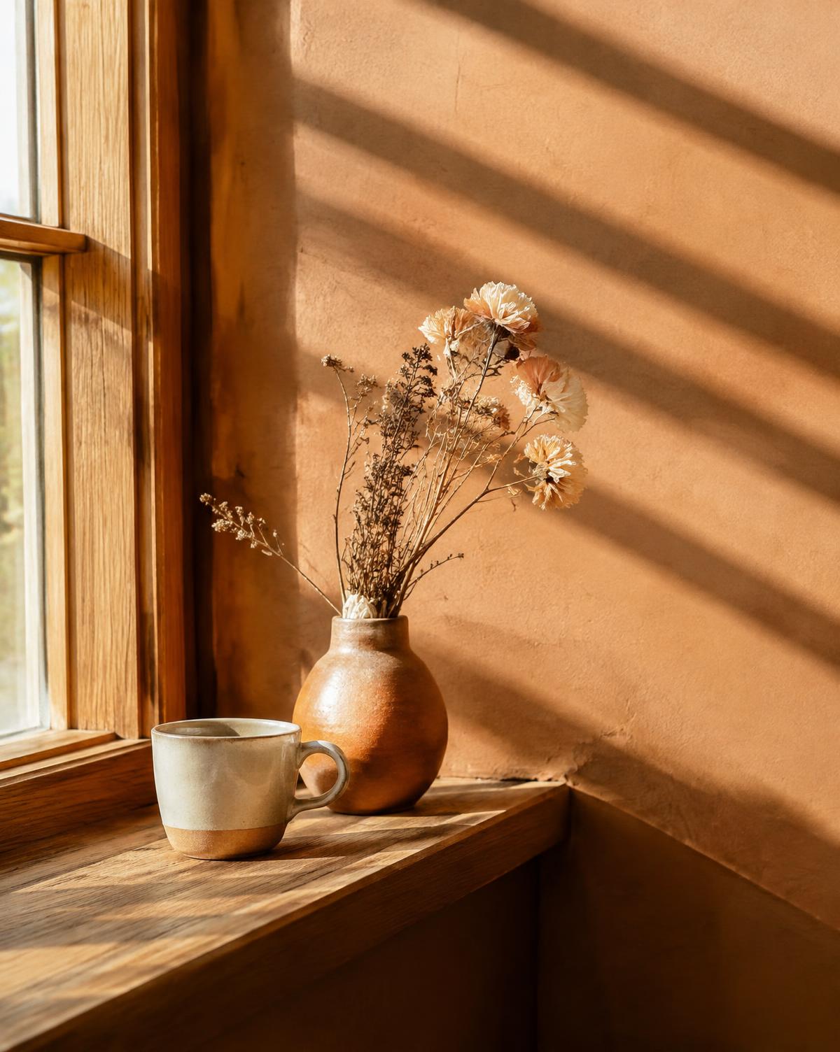 Detalje fra et varmt hjem